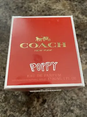 Coach Poppy Perfume 1 Fl. Oz. New IN Factory Sealed Box • $35