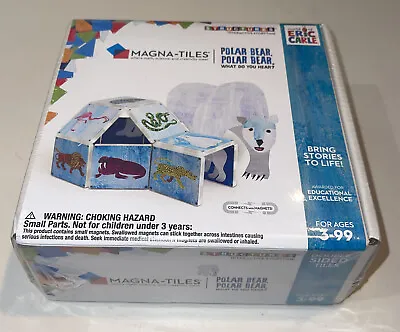 Magna Tiles Polar Bear Double Sided Tile Structure 16 Piece Set  • $38.99