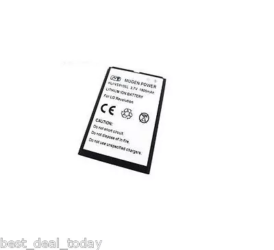 Mugen Power 1800MAH Extended Life Battery For LG Revolution VS910 VS-910 Verizon • $19.95