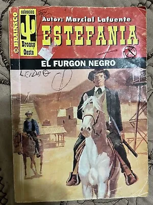 Marcial Lafuente Estefania El Furgón Negro (Spanish) • $7