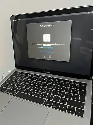 Apple 13  MacBook Air 2018 Intel Core I5 8th Gen 128GB SSD 8GB RAM -Locked**Read • £200