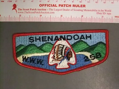 Boy Scout OA 258 Shenandoah First Solid Flap 4897MM • $16.09