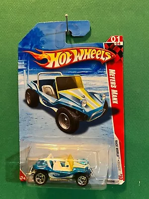 Hot Wheels 2010 Meyers Manx Dune Buggy 1/64 Diecast MOC BX27 • $5.50