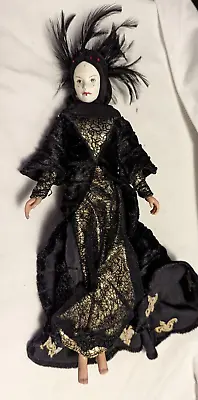$9.99 • Buy Star Wars Ep 1 Queen Amidala 1999 Portrait Edition Black Travel Gown Loose Doll