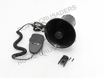 Fits UNIVERSAL CAR JEEP BUS 3 TONE ELECTRONIC 12V SIREN / HORN #G121 (CODE-8679) • $41.50