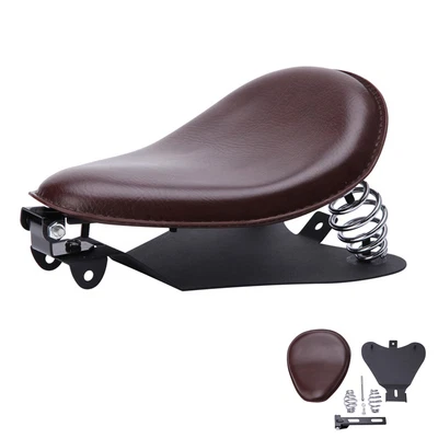 $68.79 • Buy For Yamaha V-Star 650 950 1100 1300 Bobber Motorcycle Solo Seat Base Kit Brown