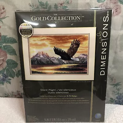 Dimensions Gold Collection 35165 Silent Flight Eagle Counted Cross Stitch Kit • $32.90