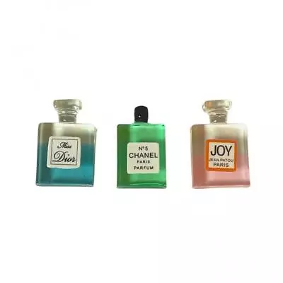 Miniature Dollhouse 1:12 Scale 3 Bottles Of Perfume - D4231 • $3.50