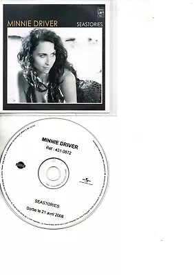 Minnie Driver Rare Promo Cd Seastories • £6