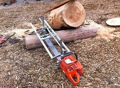 Holzfforma Portable Chainsaw Mill Planking Milling Lumber 18  To 48  Guide Bar • £148.99
