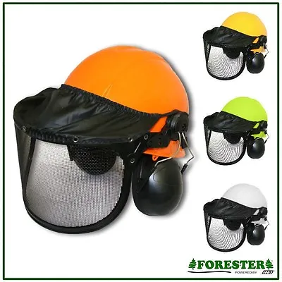 $72 • Buy Chain Saw Safety Helmet System,Deluxe Peltor-Forester Helmet,Color Orange