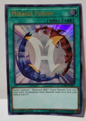 Yugioh Miracle Fusion Dupo-en055  Ultra Light Played  • $2.30
