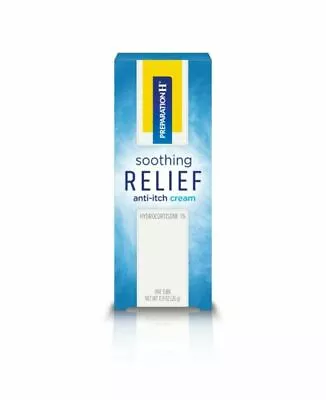 PREPARATION-H Maximum Strength Soothing Relief Anti-Itch Cream One Tube 0.9 Oz • $10