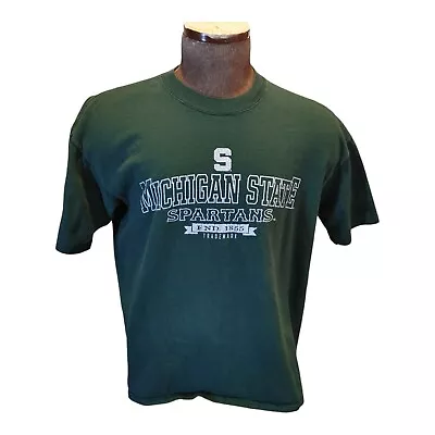 Michigan State University T-Shirt Men's XL Green Team Short Sleeve. Spartans • $9.93