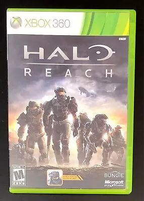 Halo: Reach (Microsoft Xbox 360 2010) One Game Tested Vintage Authentic Series • $5.97