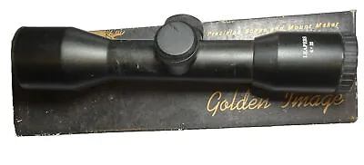 $45 • Buy Vintage Leapers Golden Image 6x32 Rifle Scope / With High Rings