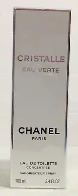 Cristalle Eau Verte Chanel Women Eau De Toilette Concentree 100ml New Sealed Box • £267.60