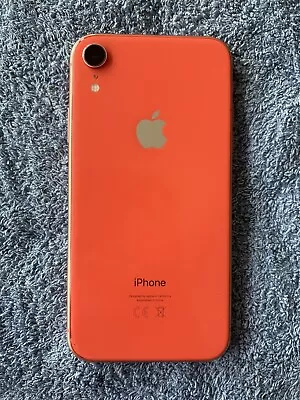 Apple IPhone XR 64GB Smartphone - Coral (Unlocked) • £34
