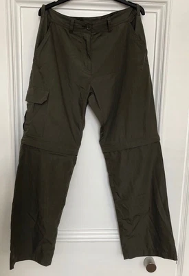 £5.99 • Buy Peter Storm Womens 5 Pocket Cargo Trousers Khaki Green Size 12