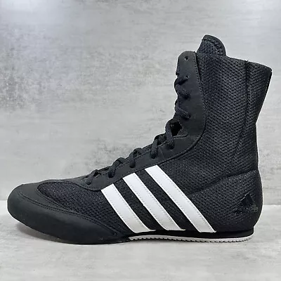 Adidas Box Hog 2 Boxing Shoes - Men's Size 10.5 - Black • $79.99