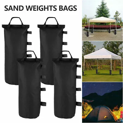 4x Sandbag Gazebo Weights Foot Leg Pole Marquee Market Stall Sand Bags Tent AU • $20.91