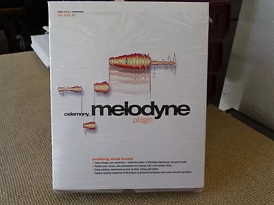 Celemony Melodyne Plugin With CD ROM For Mac OS X Win XP VSTRTASAU • $75