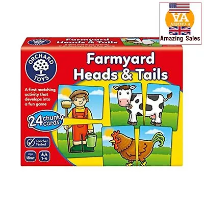 Orchard Toys Farmyard Heads And Tails Game • £16.99