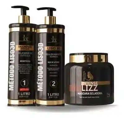 Kerastinni Metodo Liso 3D  Progressive Realinhamento Termico Keratin  0 Formol! • $199.99