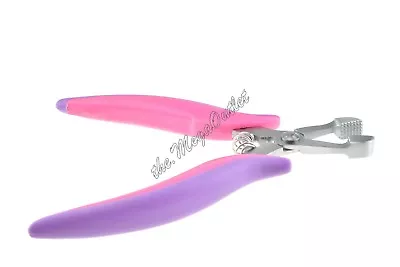 Hair Extensions Purple Plier For Crushing Fusion Bond And Removing Micro Rings • £8.54