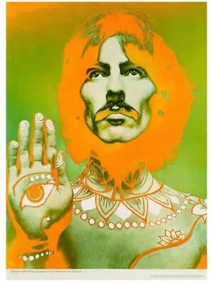 George Harrison Original 1967 Richard Avedon Poster  • $750