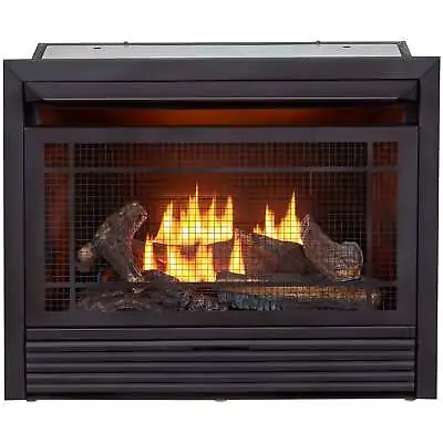 Duluth Forge Dual Fuel Ventless Fireplace Insert 26000 BTU T-Stat FDF300T • $629.99