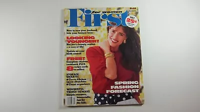 March 1989 Premier Issue First For Women Magazine • $8.99