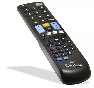 Remote Control For DICK SMITH TV With Inbuilt DVD Player Model GE6823 • $34.95