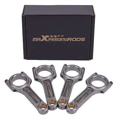 Maxpeedingrods Forged I-Beam Connecting Rods For Acura Honda B18A B18B ARP Bolts • $358.98