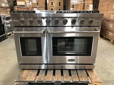 48 In. Gas Range 6 Burners Stainless Steel (OPEN BOX COSMETIC IMPERFECTIONS) • $2039.99