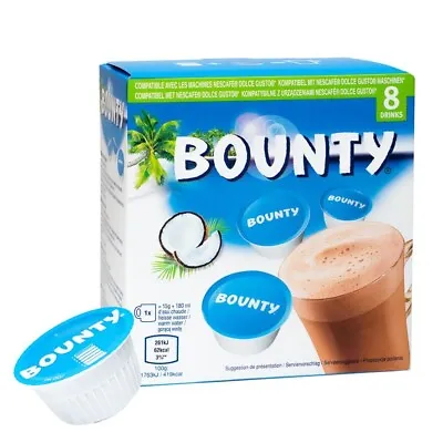 DOLCE GUSTO Pods: BOUNTY European Coconut Bar Drink Pods 1 Box SHIPS FREE • $15.99