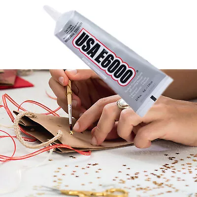 E- 6000 Glue Multipurpose Super Adhesive Liquid Diy Phone Case Jewelry Pearls • $13.99