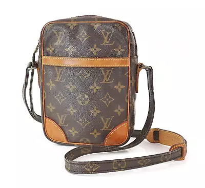 Auth LOUIS VUITTON Danube Monogram Crossbody Shoulder Bag Purse #56113 • £296.49