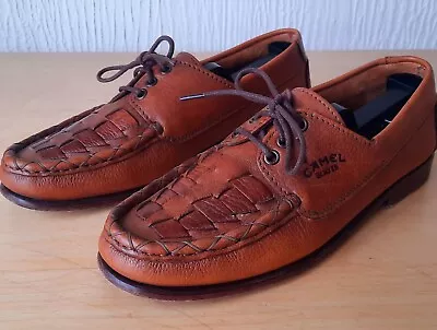 Mens Camel Boots Summer Shoes. UK Size 7 • £23.45