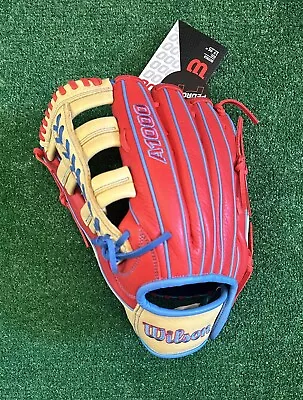 Wilson A1000 12.25  PF1892 Outfield Baseball Glove Pedroia Fit Left Hand Thrower • $179.95