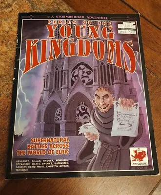 Perils Of The Young Kingdoms A Stormbringer Adventure 2113 Elric RPG Chaosium • $35