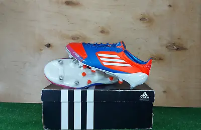 Adidas Adizero F50 Leathers SG V21449 Elit Orange Boots Shoes Mens Football/Socc • $385.23