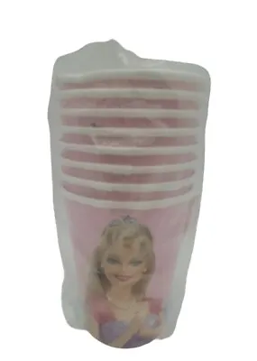 Vintage Barbie Cups Birthday Hot Cold Hallmark Mattel Flowers Party Supplies Y2K • $15