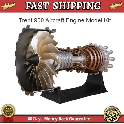 Trent 900 Aircraft Engine Model Kit DIY Jet Engine 1: 20 Scale Turbofan STEM Toy • $235.95