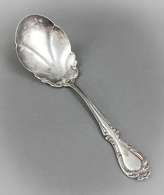 R. Wallace 1835 A1 Antique   Joan  Silverplate Large Casserole Serving Spoon • $34.21