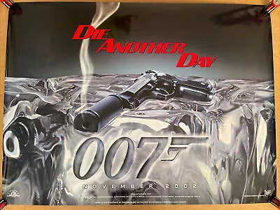 Rare - Die Another Day - Original UK Cinema Quad Poster - James Bond - 007 • £74.99