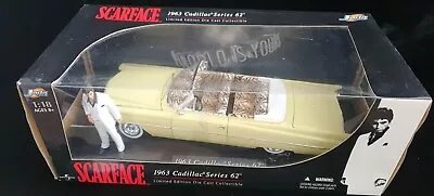 Jada 1/18 Scarface 1963 Cadillac Diecast Car Limited Edition Unused • £110