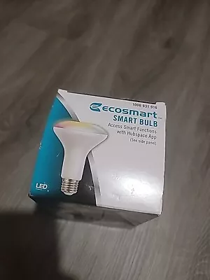 EcoSmart BR30 65W Dimmable LED Smart WiFi Light Bulb White Color Change (1 Pack) • $11.97