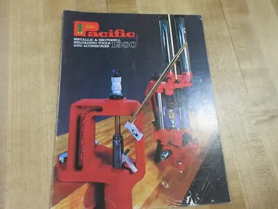 1980 Pacific Reloading Catalog  (w6)  • $7.75