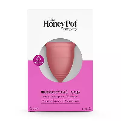 Company Silicone Menstrual Cup BPA Free Size 1 For Light-Medium Flow 1ct • $20